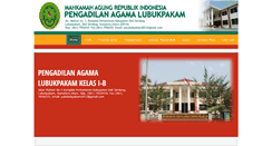Desktop Screenshot of pa-lubukpakam.net